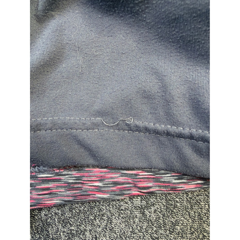 Spyder Womens Pink Space Dye Quarter Zip Pullover Long Sleeve Active Top Size 8 - Picture 8 of 8